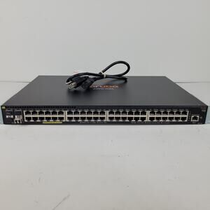HP/Aruba JL262A 2930F 48 Port PoE+|4x 1GbE SFP Layer 3 Switch Grade B, SKU 24914